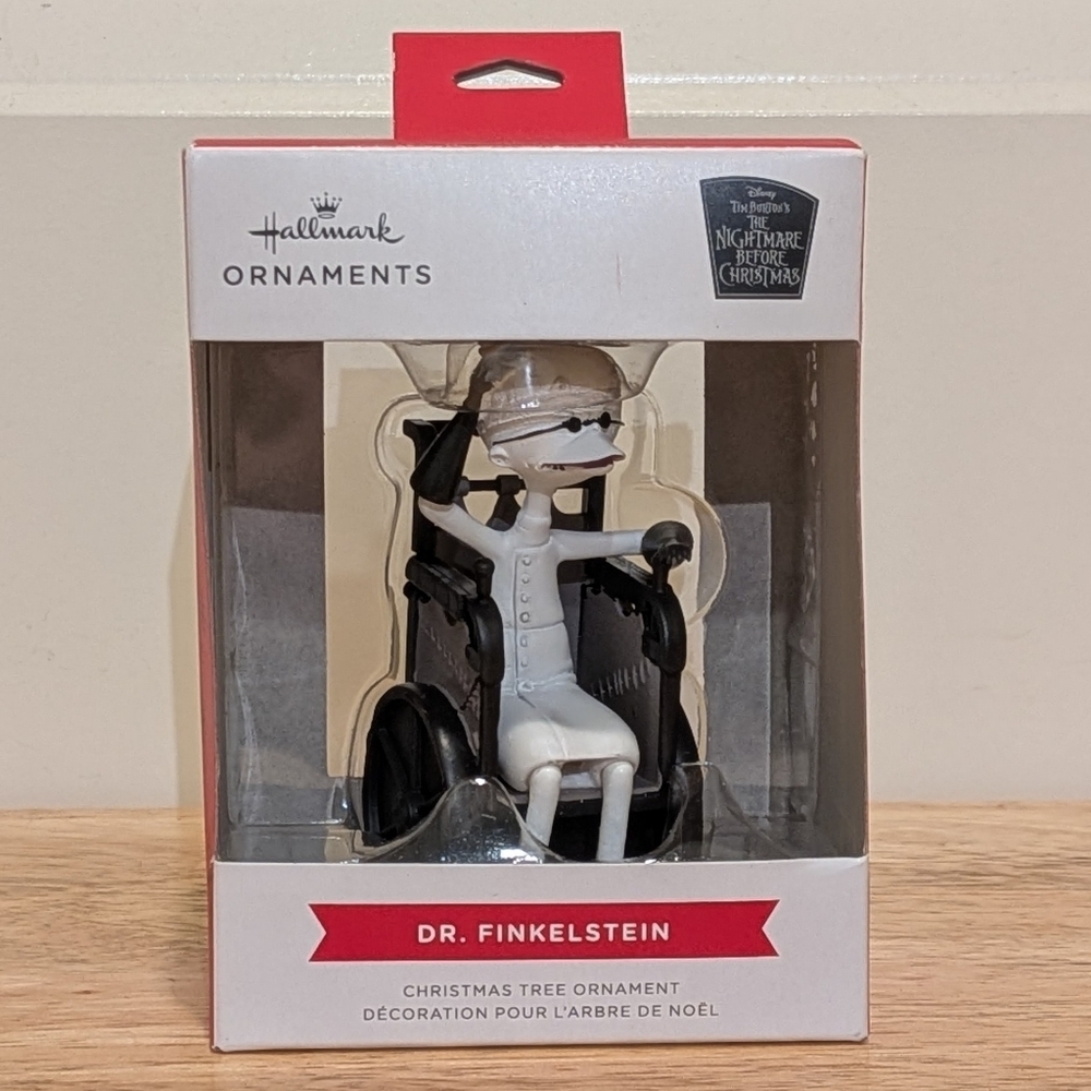 NIB Hallmark x the Nightmare Before Christmas Dr. Finkelstein Ornament